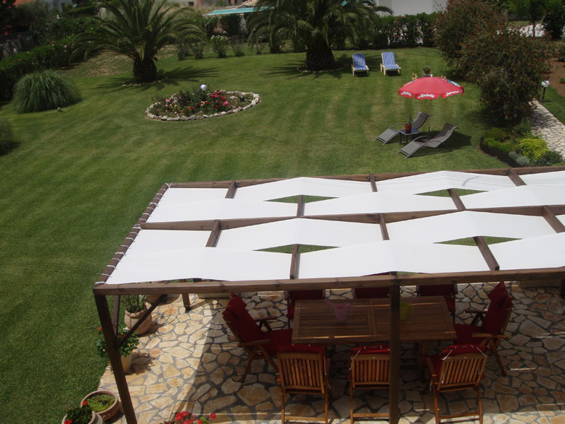001 Sitting Area in the Garden Villa Eleftheria accommodation in corfu